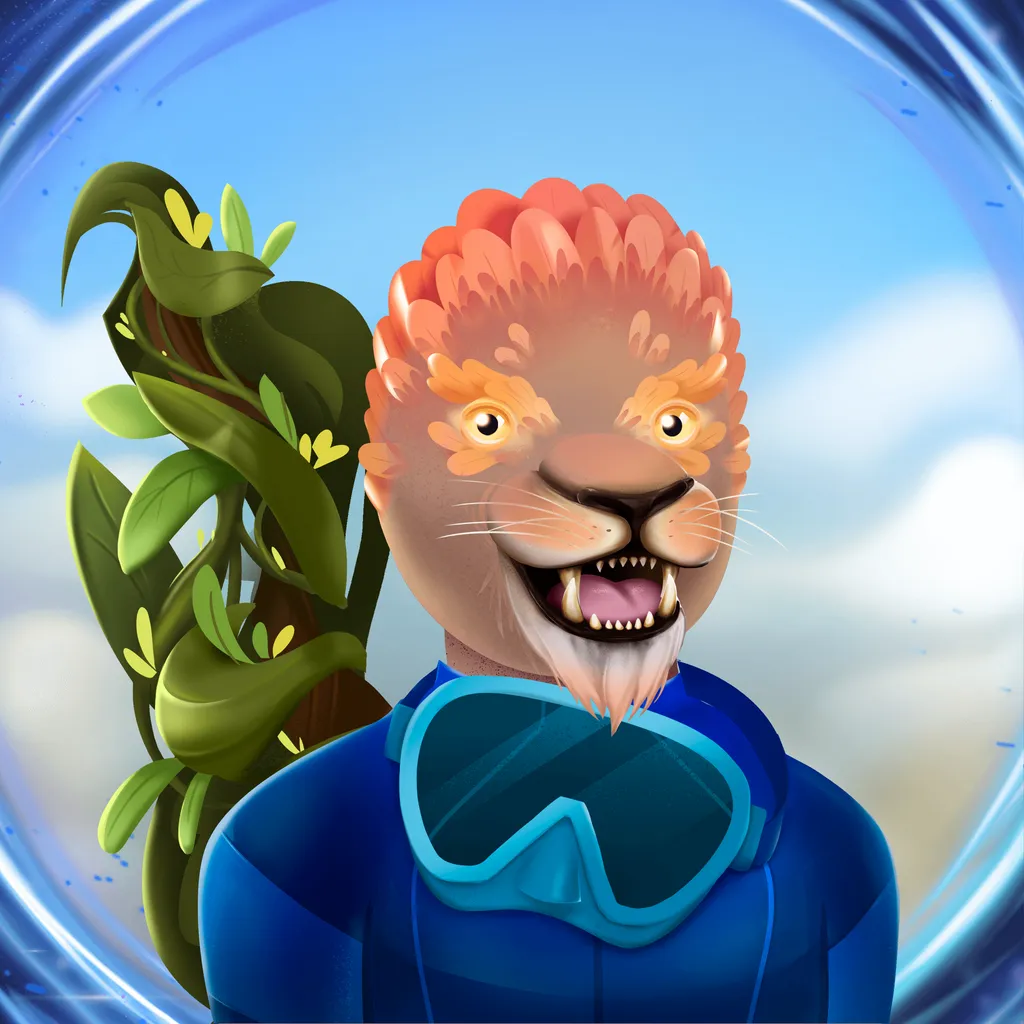 Background exotic jungle