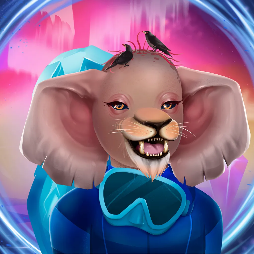 Background exotic jungle